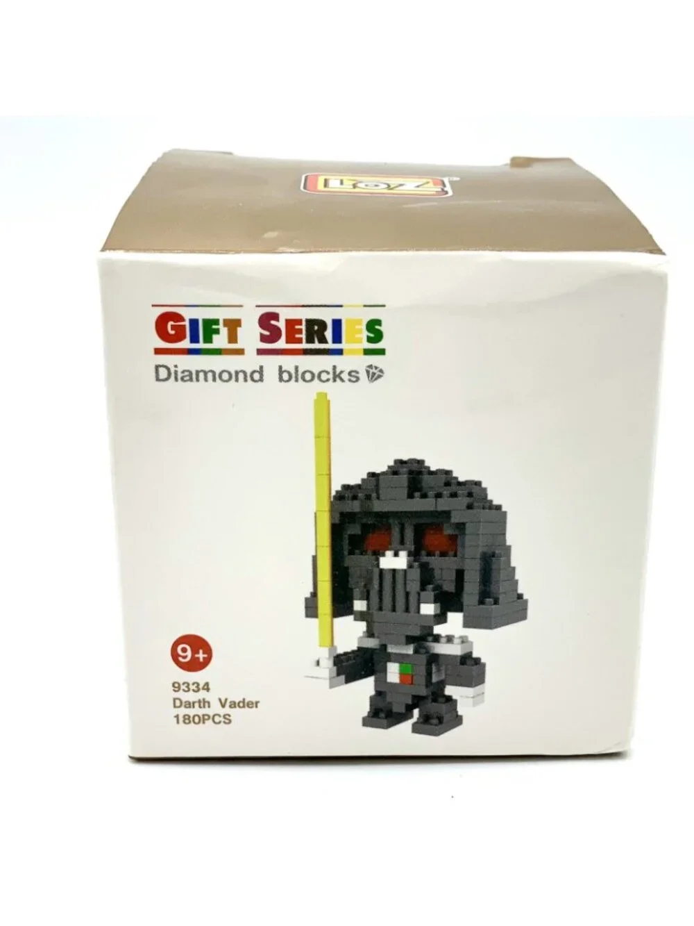 5 Lots LOZ Diamond Blocks Darth Bader Figure Series Micro 180 PCS New Damage Box